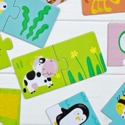 Пазл DoDo Дуо Хто що їсть Фото 1