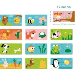 Пазл DoDo Дуо Хто що їсть Фото 3