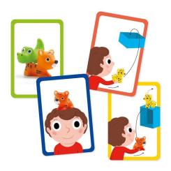 Настольная игра Djeco балансир Пірамідки Фото 1