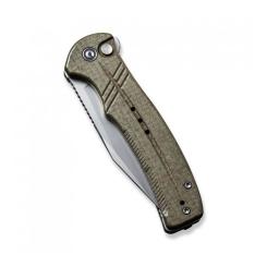 Нож Civivi Cogent Bead Blast Dark Micarta Фото 5