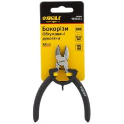 Бокорезы Sigma 115мм гумові рукоятки Mini (4351311) Фото 2