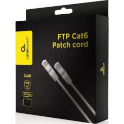 Патч-корд Cablexpert 5м FTP cat 6 CCA gray Фото 2