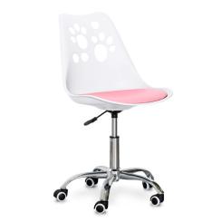Детское кресло Evo-kids Indigo White / Pink Фото