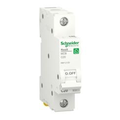Автоматический выключатель Schneider Electric RESI9 6kA 1P 20A C Фото