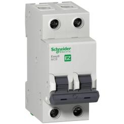 Автоматический выключатель Schneider Electric Easy9 2P 10A C Фото