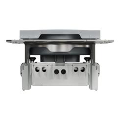 Розетка Schneider Electric ASFORA без заземлення сталь Фото 5