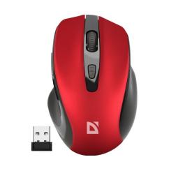 Мышка Defender Prime MB-053 Silent Wireless Red Фото