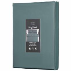 Постельное белье Ardesto Mix&Match Premium сатин зеленый евро 200х220 Фото 10