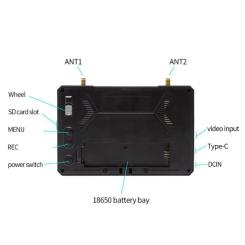 Монитор FPV Skyzone M5 DVR 5.8GHz 56CH L,X Band Фото 1