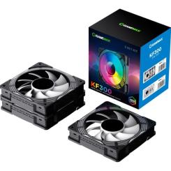 Кулер для корпуса Gamemax KF300 BK Фото 5