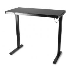 Компьютерный стол Barsky StandUp black glass 1200*600 Фото 3