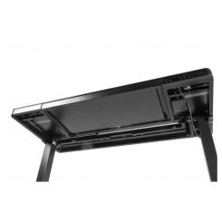 Компьютерный стол Barsky StandUp black glass 1200*600 Фото 6