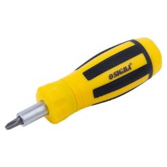 Набор отверток Sigma с реверсом c битами 12шт CrV Фото 2