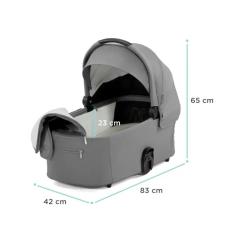 Коляска Kinderkraft 2 в 1 Nea Platinum Grey (KSNEA000GRY2000) Фото 7