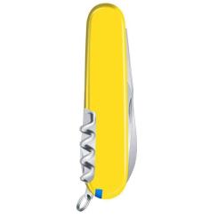 Нож Victorinox Camper Ukraine 91 мм Синьо-жовтий Фото 4