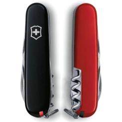 Нож Victorinox Spartan Ukraine 91 мм Чорно-червоний Фото 5