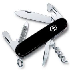 Нож Victorinox Sportsma 84 мм Чорний Фото