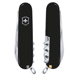Нож Victorinox Sportsma 84 мм Чорний Фото 2