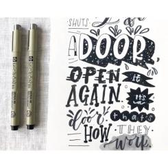 Лайнер Sakura Pigma Micron (0.05) 0,2мм Черный Фото 3