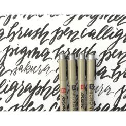 Лайнер Sakura Pigma Micron (0.05) 0,2мм Черный Фото 4