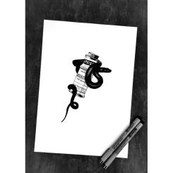 Лайнер Sakura Pigma Micron (0.05) 0,2мм Черный Фото 8