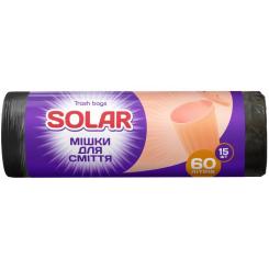 Пакеты для мусора Solar Household 60 л 15 шт. Фото