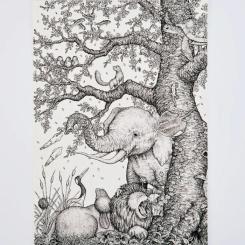 Лайнер Sakura Pigma Micron (0.05) 0,2мм Коричневый Фото 6