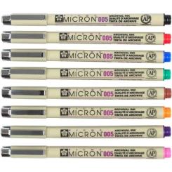 Лайнер Sakura Pigma Micron (0.1) 0,25 мм Зеленый Фото 5