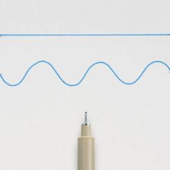 Лайнер Sakura Pigma Micron (0.3) 0,35 мм Синий Фото 3