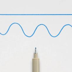 Лайнер Sakura Pigma Micron (0.8) 0,5 мм Синий Фото 2