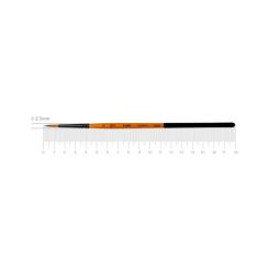 Кисточка для рисования Rosa Синтетика кругла, FLAME 1368R, №3 Фото