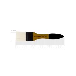 Кисточка для рисования Rosa Щетина флейц, AMBER 2306, №40 Фото