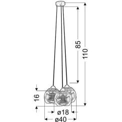 Люстра Candellux Trio Фото 2