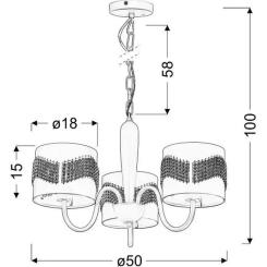 Люстра Candellux ANTONIO Фото 1