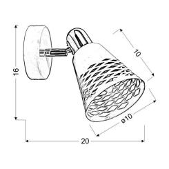 Бра Candellux DISCOVERY Фото 1