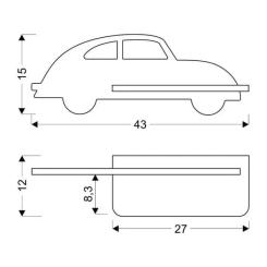 Светильник Candellux CAR Фото 1
