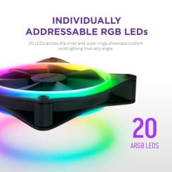 Кулер для корпуса NZXT F140RGB Duo Фото 9