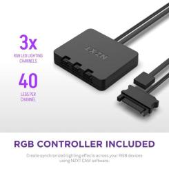 Кулер для корпуса NZXT F140RGB Duo Фото 10