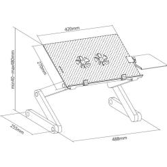 Столик для ноутбука OfficePro CD1230 Фото 6
