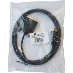 Кабель мультимедийный Dynamode HDMI M to DVI M 1.8m 24+1pin Фото 2