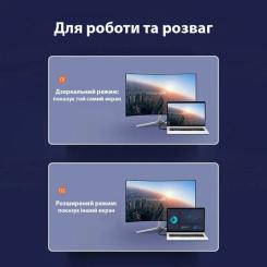 Кабель мультимедийный Dynamode HDMI M to DVI M 1.8m 24+1pin Фото 4