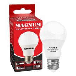 Лампочка MAGNUM BL 60 12 Вт 4100K 220В E27 Фото 1