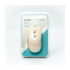 Мышка A4Tech FM26 USB Cafe Latte Фото 10