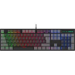 Клавиатура GamePro MK105R LED Red Switch USB Black Фото