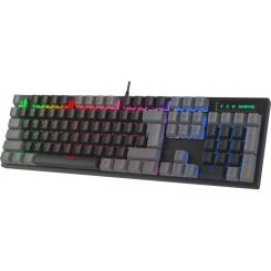 Клавиатура GamePro MK105R LED Red Switch USB Black Фото 2