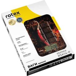 Весы кухонные Rotex RSK14-P pepper Фото 4