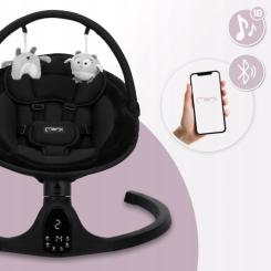 Кресло-качалка MoMi Kenani Onyx Black Фото 5