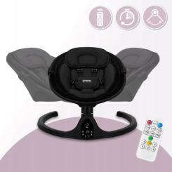 Кресло-качалка MoMi Kenani Onyx Black Фото 6