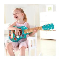 Музыкальная игрушка Hape Детская гитара Энергия цветов Фото