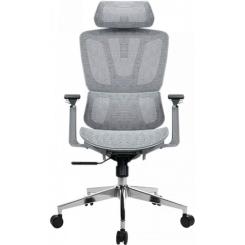 Офисное кресло GT Racer B-123A-S Gray Фото 1